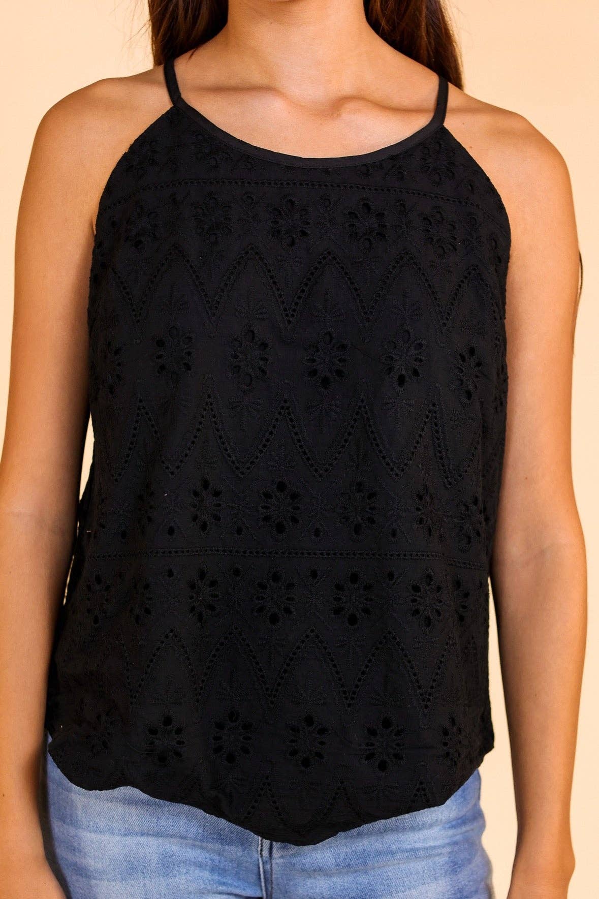 The Yala Top Black