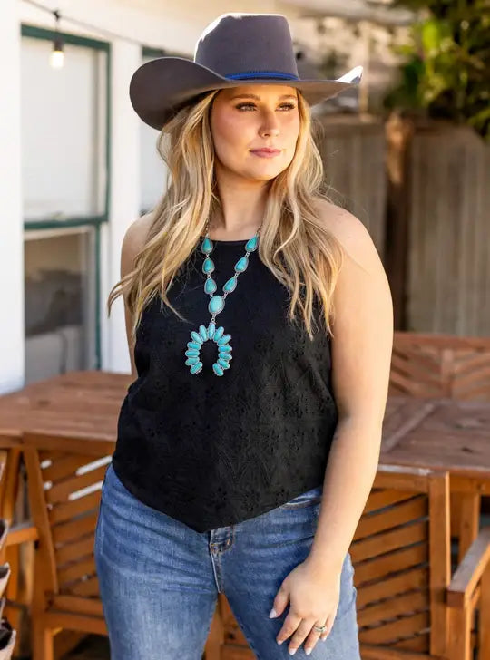 The Yala Top Black