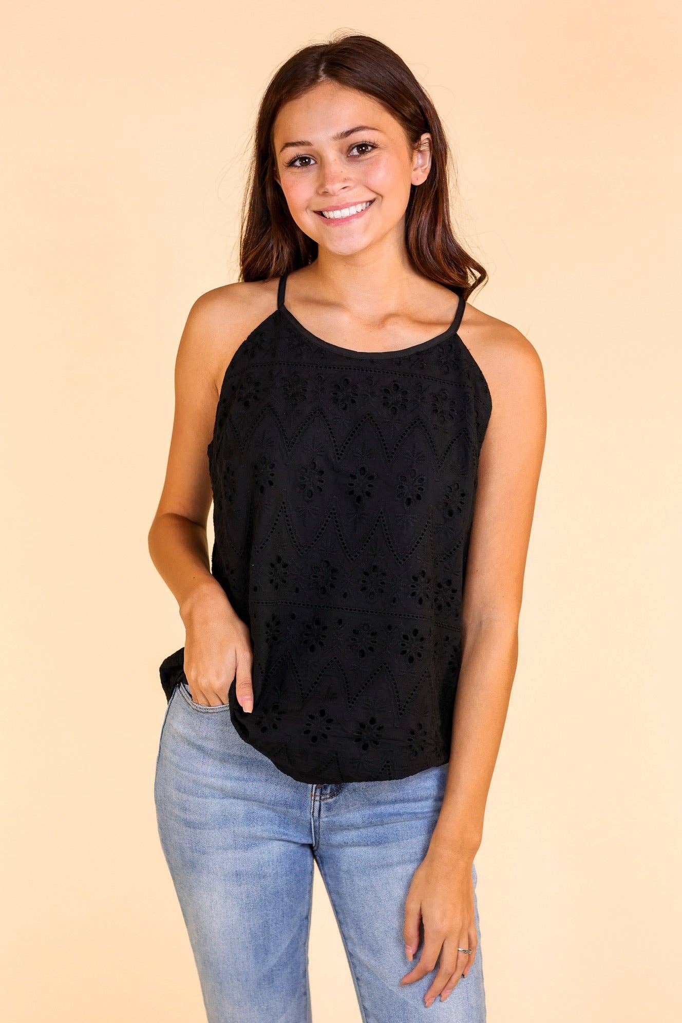 The Yala Top Black
