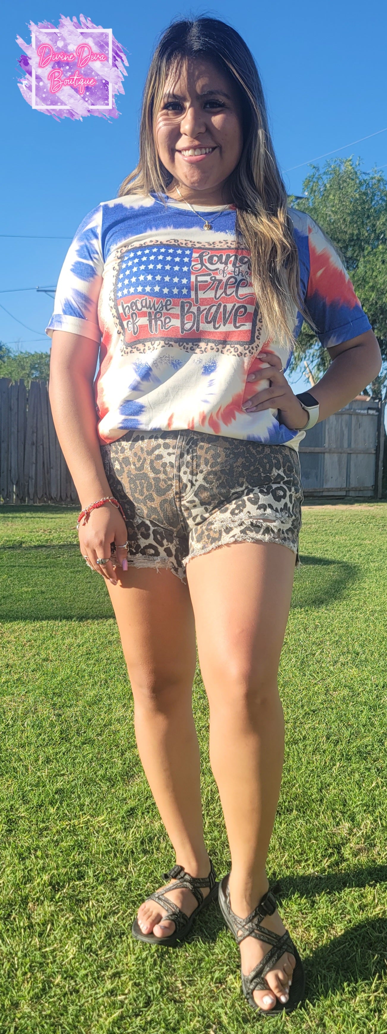 Leopard Print Shorts