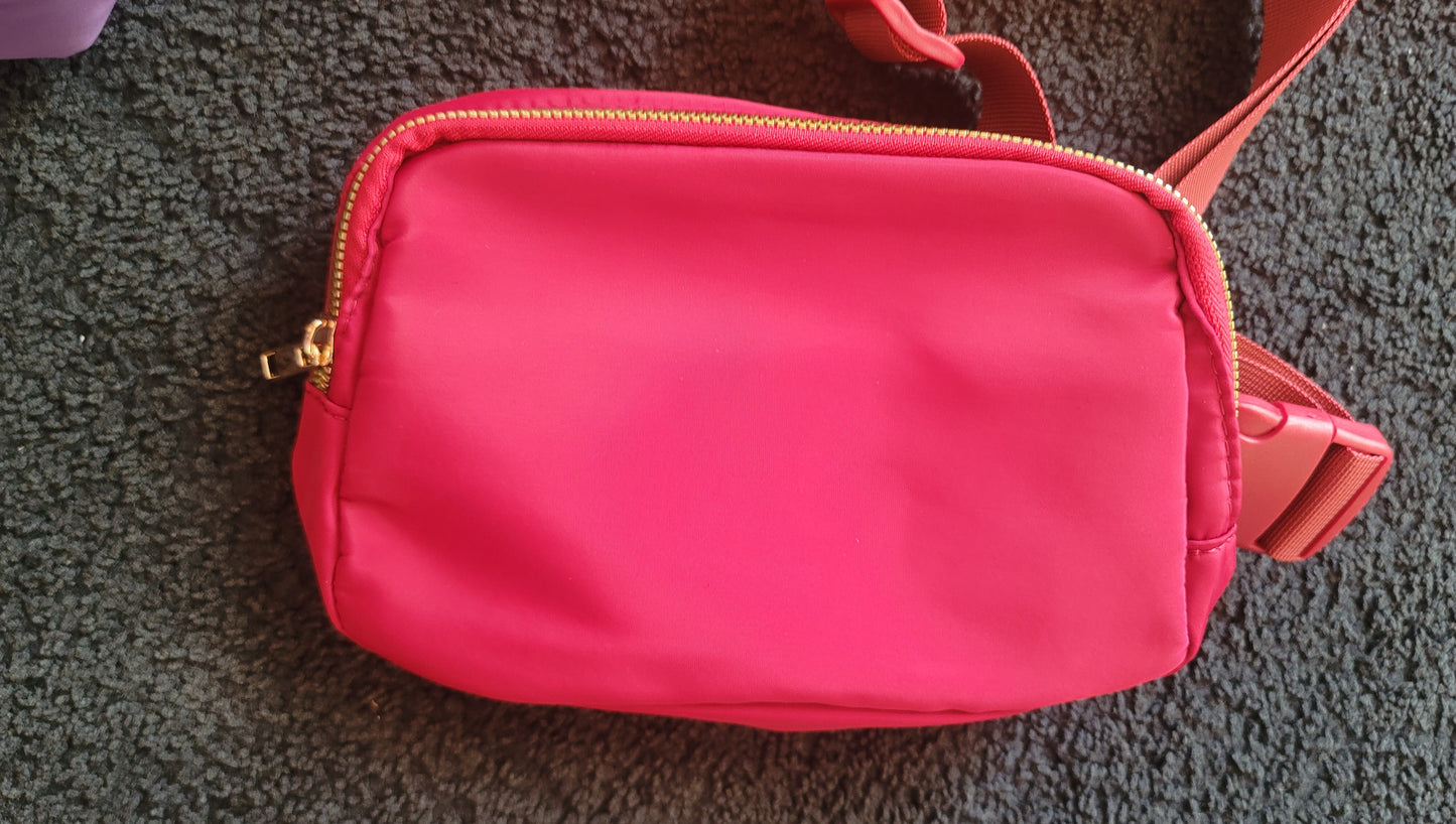 Solid Color Bum Bag