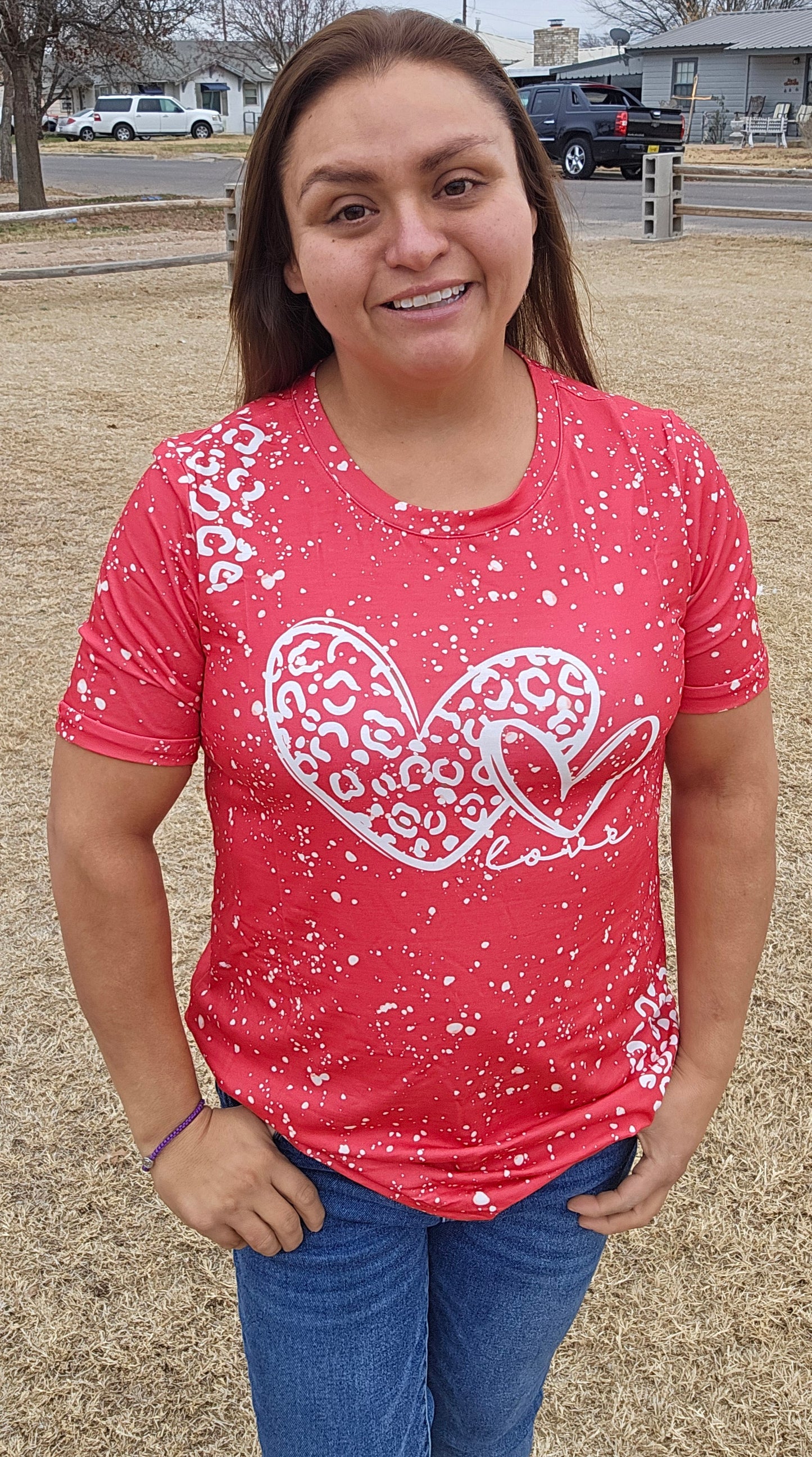 Splat Love Top