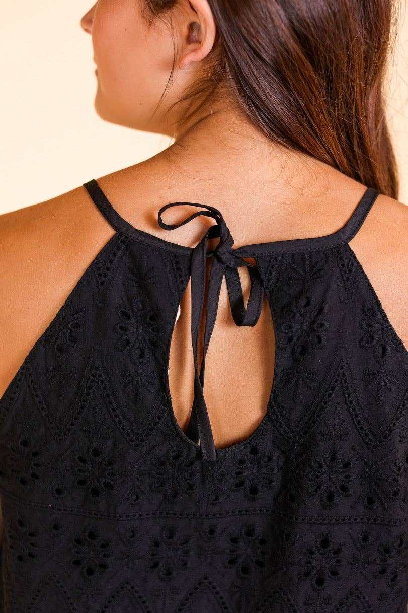 The Yala Top Black