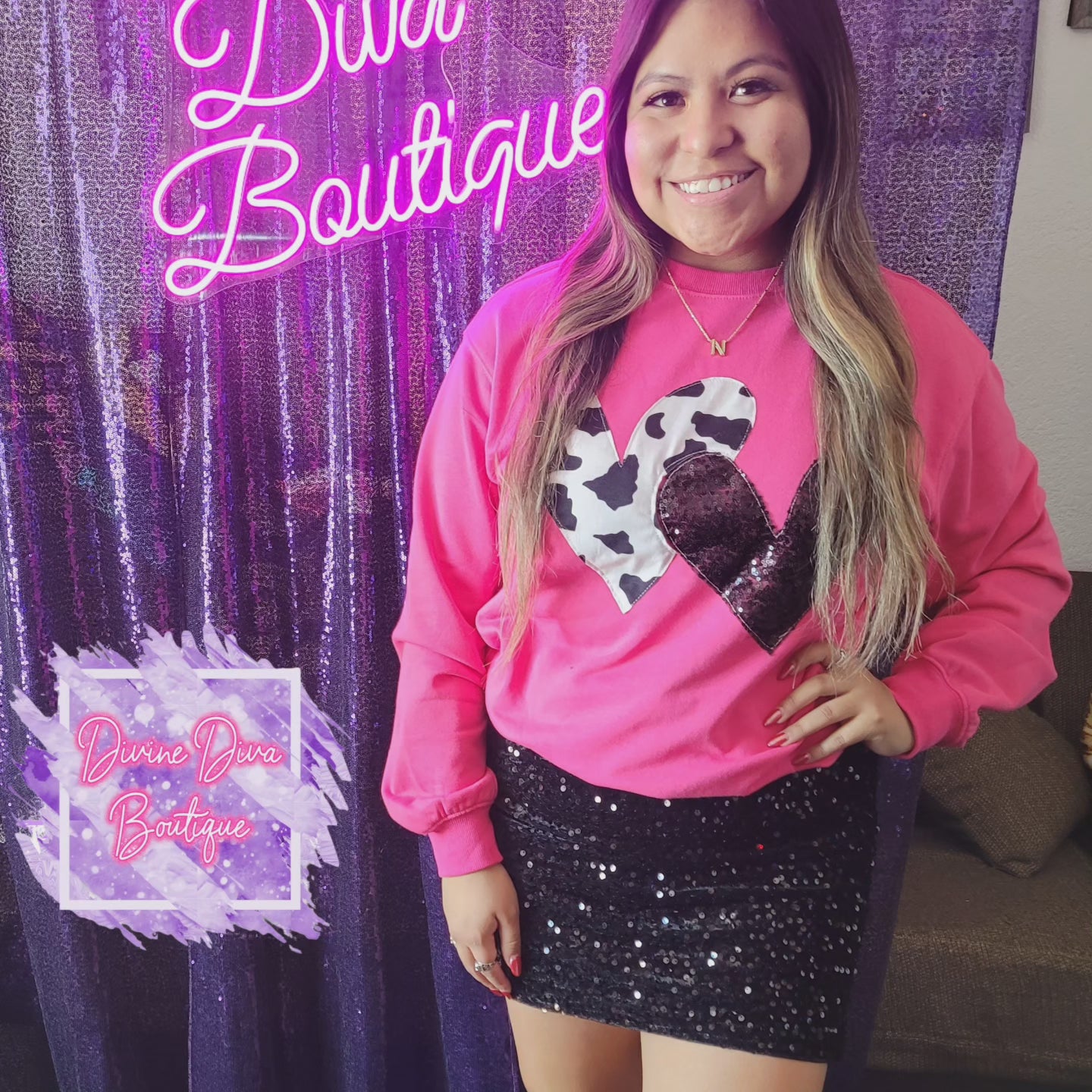 Hearts Sweater