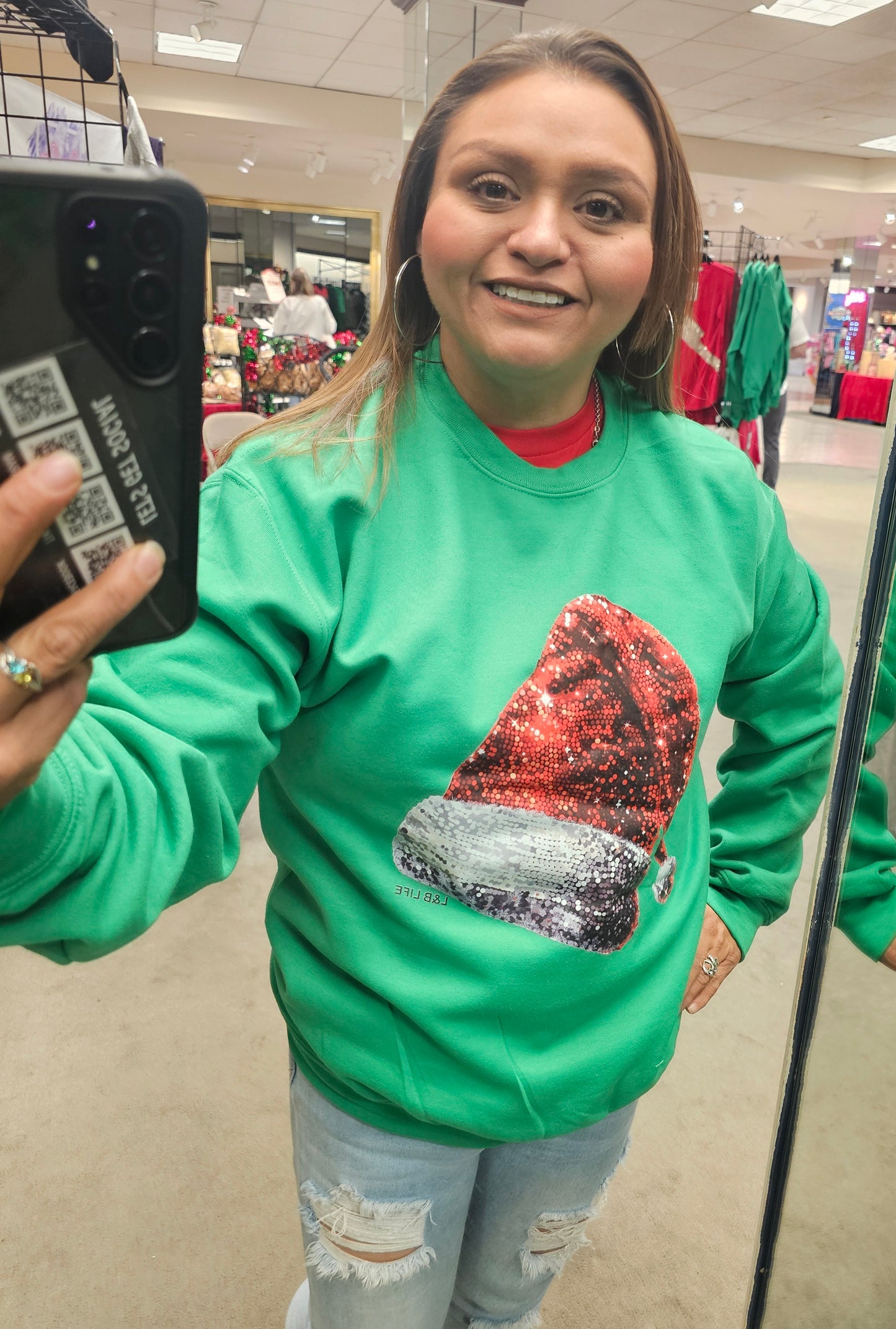 Ho Ho Hat Sweater