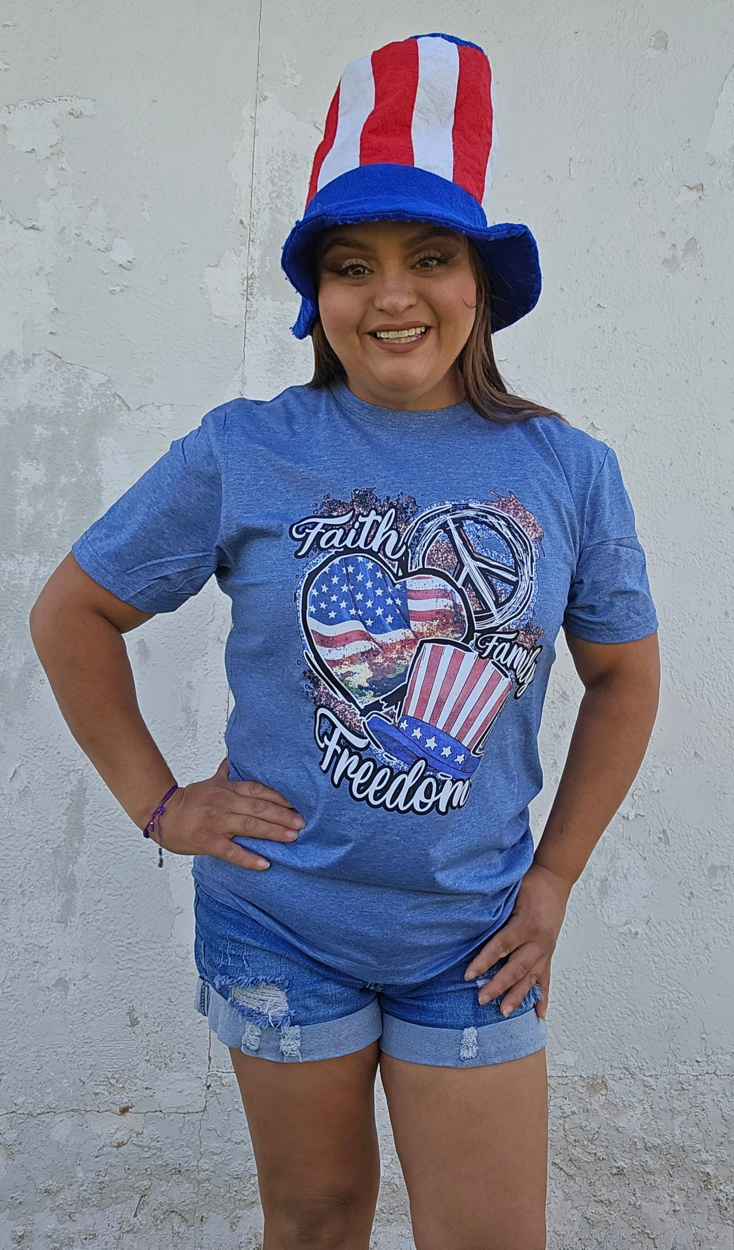 Faith Family Freedom Tee
