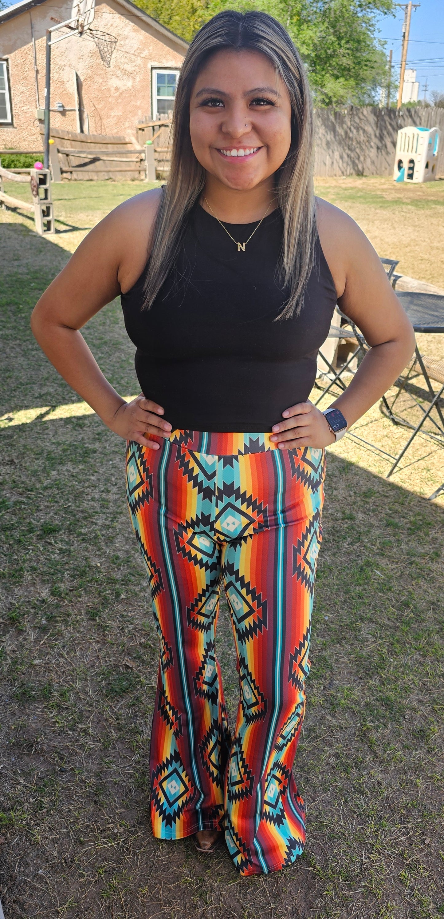Aztec Bell Bottoms