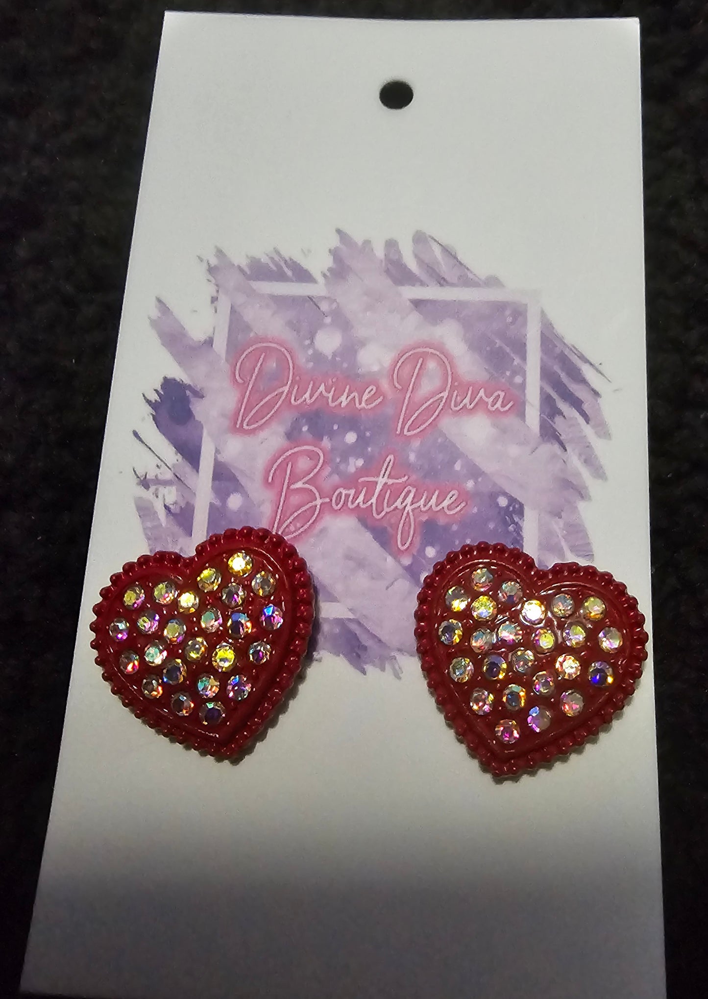 Heart Studs