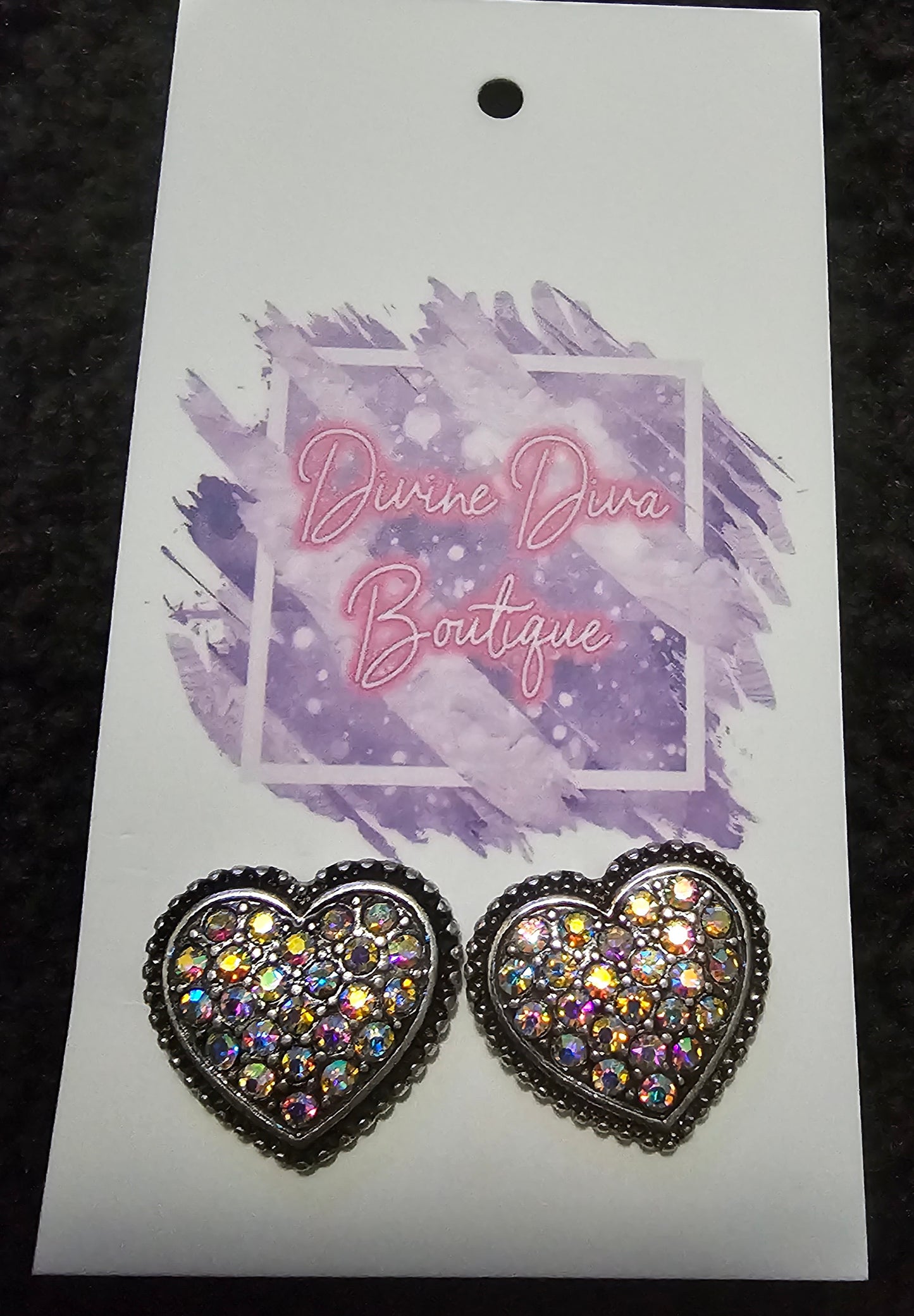 Heart Studs