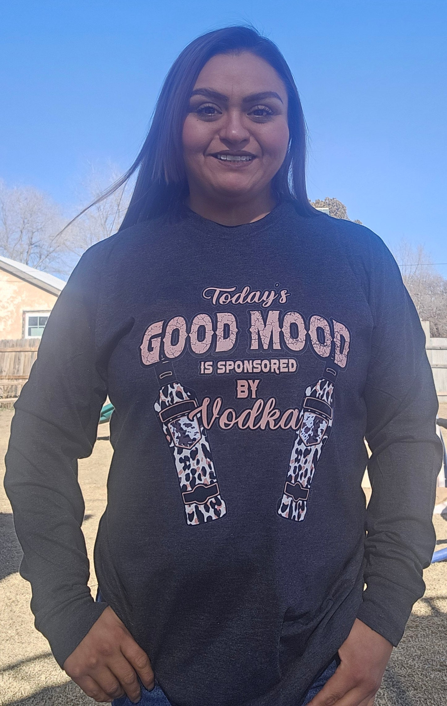 Good Mood Vibes LS Tee
