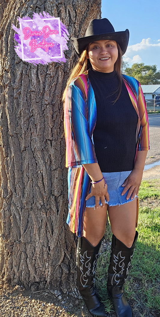 Serape Duster