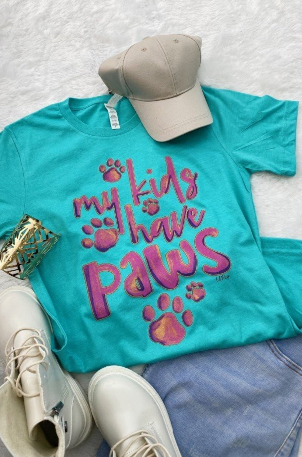 My Kids Have Paws Tee