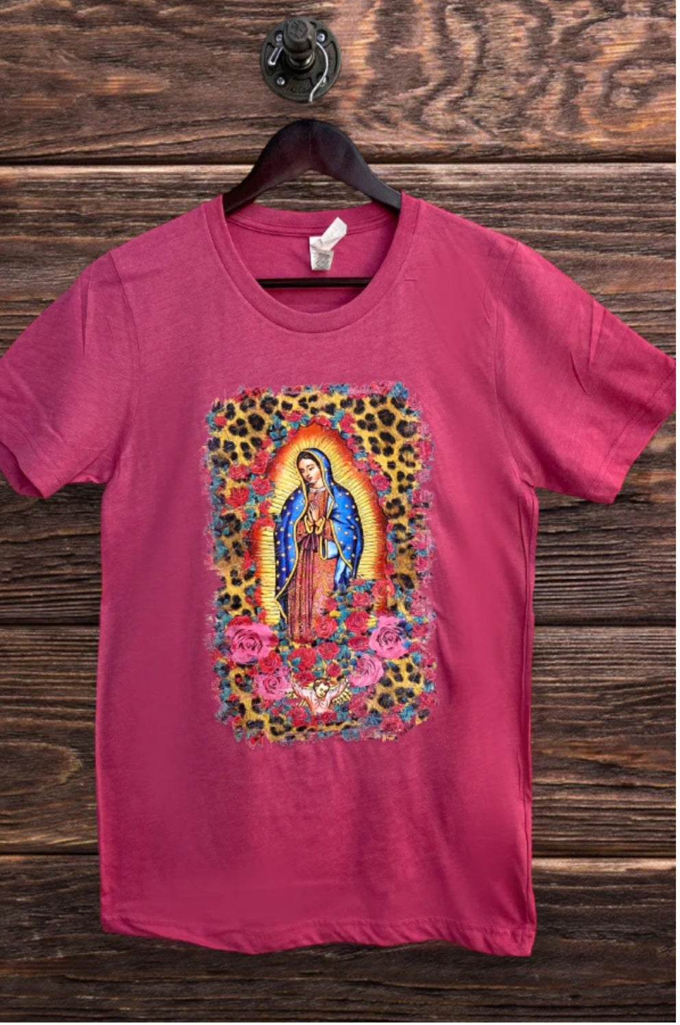 Leopard Virgin Mary Tee