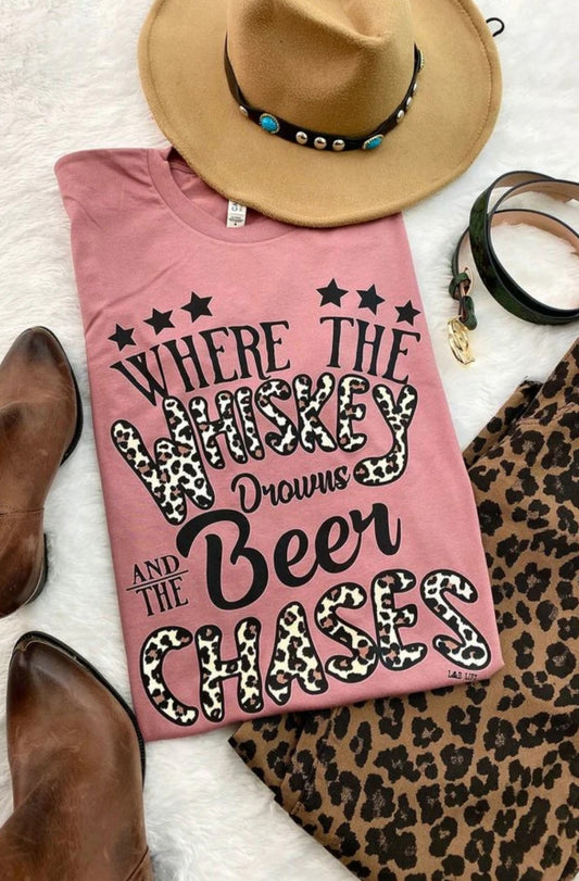 Where the Whiskey Tee